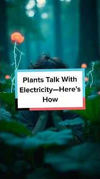 Plants Talk With Electricity—Here’s How
