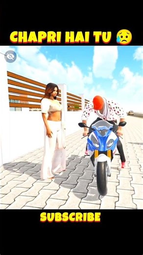 Chapri Hai Tu 😥 Indian theft auto simulator #shorts