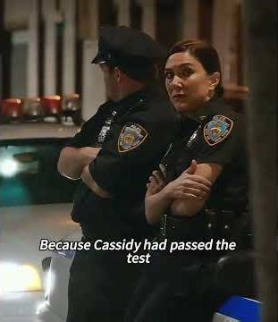 The officers escorted the woman home.