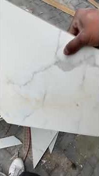 Tile cuts, how to cut almost perfect, 24x24 porcelain