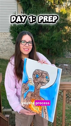 Amy Greenbank | Illustrator | For the first time, I’m recording the process of a candy wrapper collage! Spending time getting this ET artwork ready has been so... | Instagram