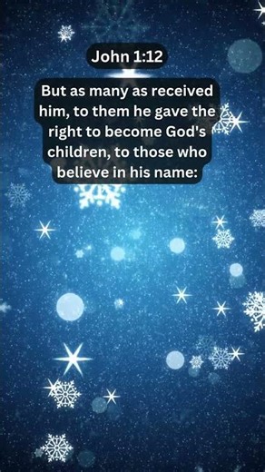 Jesus Saves | John 1:12 Daily Bible Verse