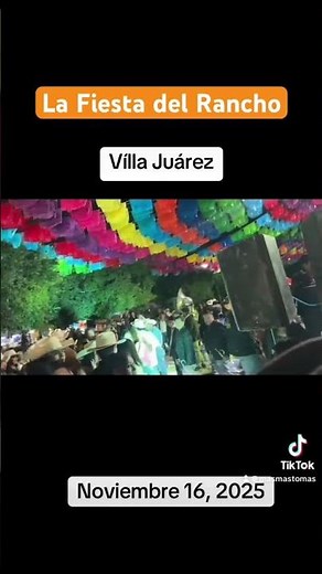 La fiesta de rancho de Villa Juárez SLP México