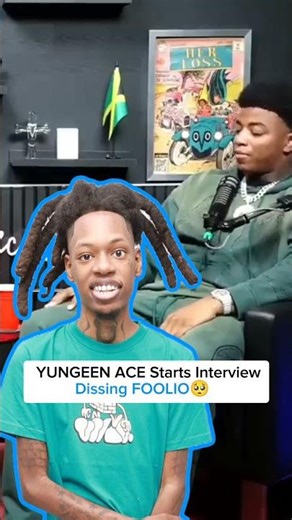 YUNGEEN ACE Starts Interview Dissing FOOLIO🥺