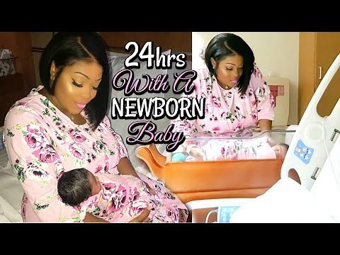 Labor and Delivery Vlog | 24 Hours With A Newborn Baby | Bringing Baby Home From Hospital