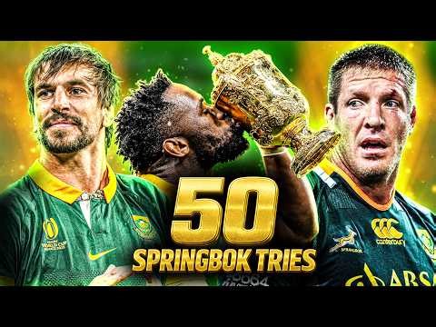 TOP 50 Springbok Tries That SURPRISED Everyone