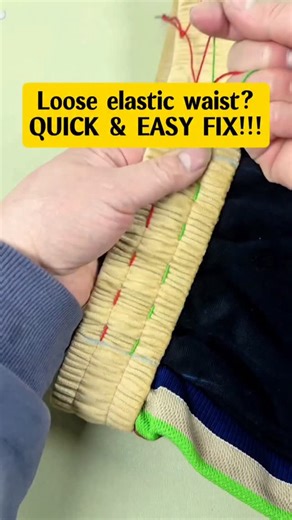 Passion To Profit | Style Hack: No Scissors, No Machine! How to Fix Loose Waistband #shorts #sewing #tipsandtricks | Instagram