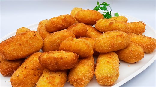 Croquetas de jamón con cebolla caramelizada, una revisión del plato clásico en Cómetelo