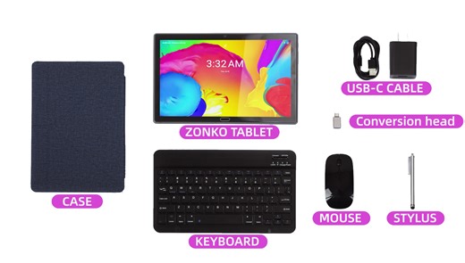 Watch ZONKO 4G Phone Tablet Android 10 Octa-Core 13MP Dual 4 64GB on Amazon Live