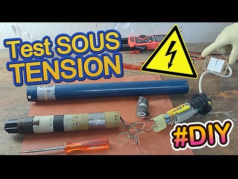 Réparation moteur volet roulant Somfy LT50 Jet10/17 après démontage ⚡Test sous tension