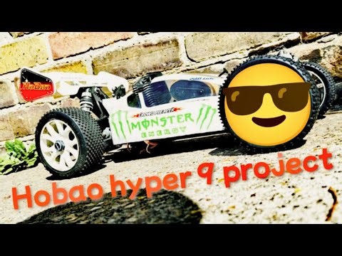 HYPER 9 PROJECT part 2 #hobao Buzz Buggies car park quick run #rclovers 👋 #retro #nitrorc 💪