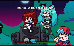 Golf Minigame FNF 星期五之夜模组 BF和Carol在GF的指挥下打高尔夫