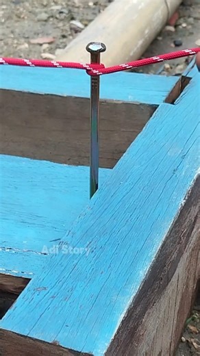 Simple Nail Knot That Locks Tight | Easy & Practical #knottying #ropetrick #outdoorskills