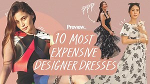 75K views · 1.2K reactions | Dresses are arguably one of the most essential clothing piece of every woman’s wardrobe. Because of their versatility, there are endless ways to style them. However, as much as they are closet staples, what is the limit to how much you would spend for one? Want more Preview 10? Subscribe to our YouTube channel! #DesignerDresses #LocalInfluencers #LocalCelebrities #Preview10 | Preview.ph | Facebook