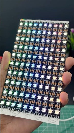 Pixel LED | Looks like Display🔥 #jlcpcbStencil