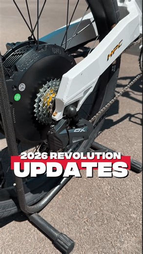 Meet the HPC Revolution 🇺🇸—the ultimate American-made e-bike hot rod! 🚀 Crush trails with up to 10kw of power and unmatched top speed. 💥 What’s new for 2026? ✅ More power options ✅ Bigger battery options ✅ All new motor system ✅ Optional electronic shifting #ebike #emtb #offroad #electricbike #ebikelife #hpcbikes #americanmade | Hi-Power Cycles