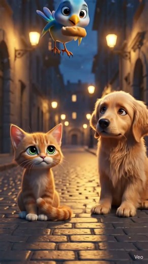 Bhookhi Billi Ko Mila Sachcha Dost 🐱❤️ | Emotional Animal Story #shorts