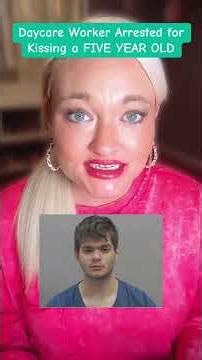 A daycare worker was arrested for kissing a FIVE YEAR OLD! #arrested #christopherhelmer #truecrime