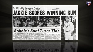 5.2K views · 327 reactions | "When Jack scored that winning run I was excited to go down to meet him, and to hug him and tell him how proud I was of him." Rachel Robinson reflects on Jackie Robinson's April 15, 1947 debut. | MLB Network | Facebook