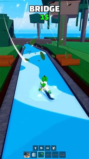 Bridge $1 vs $100 #roblox #bloxfruits