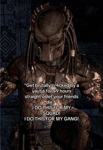 Its a joke dont worry ⚠️ and im just doing this trend and i am only doing it for my squad and gang cuz i love yall and need yall alive ❤️‍🩹 #yautja #predatormovie #avp #joke #maybeajoke