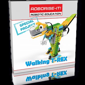 Walking T-Rex WeDo2.0 lesson.