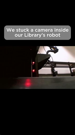 POV: Your library has a robot downstairs 🤖