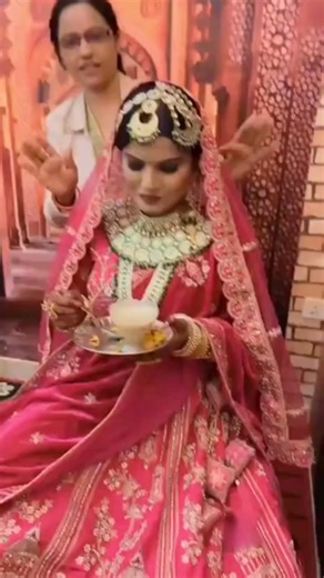 BTS Bridal Makeup 😍 From Snacks to Stunning Look | Real Bride Moments 💄✨ #Shorts