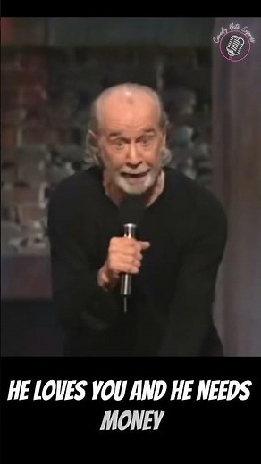 George Carlin's Hilarious Tale: 'Invisible Man Can't Handle Money' 😂 - Comedy Gold Short
