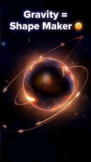 Why Is the Earth Round? 🌍 Simple Science Explained! #Shorts #Sun #Earth