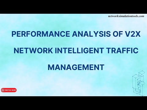 Performance Analysis of V2X Network Intelligent Traffic Management