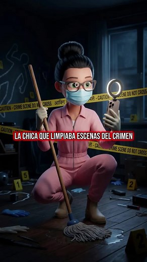 Limpiaba escenas del crimen en vivo… 😨 #misteriosreales #historiasdeterror #casoparanormales #parati #fyp