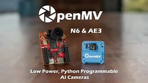 OpenMV N6 & AE3 - Low Power, Python Programmable AI Cameras (Full video, click the link below.) https://www.kickstarter.com/projects/openmv/openmv-n6-and-ae3-low-power-python-programmable-ai-cameras?ref=discovery_newest&total_hits=52953&category_id=52 Embed AI into anything, anywhere, running on batteries for years with the OpenMV N6 and AE3. | Creative New Idea Gizmos