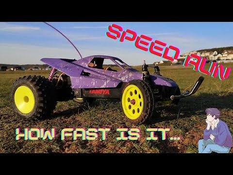 TAMIYA Grasshopper 2 SPEED RUN - How FAST Is It??