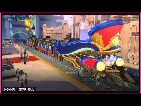 Shuttle Station At The Exhibition - Honkai Star Rail - Ver 4.1- Cutscene | Trailblazers |