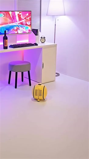 Meet Ballie: An AI companion robot for the home 😊 #CES2025 #Ballie #Samsung #SamsungCES2025 *Product not sold in Australia. Available models may vary by country. *Product features are available on Android and iOS devices. A Wi-Fi connection and a Samsung account are required. Data fees may apply.