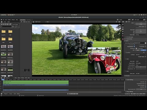 Blender 2 81 Tutorial: How To Crop Resize And Scale Video Clips Change Video Dimensions & Position.