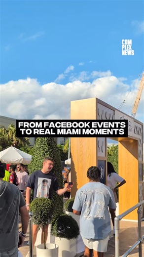 COMPLEX on Instagram: "Complex News pulled up to Family Style Miami to see how Facebook Events is helping people tap into their community IRL. Powered by @facebook"