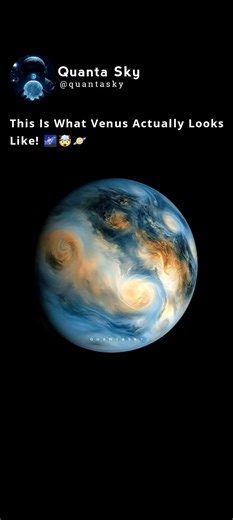 This Is What Venus Actually Looks Like 😳 #shorts #space