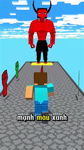 benten ta sẽ ăn sức mạnh đỏ để đánh bại ngươi #hoathinh #minecraft #shortvideo