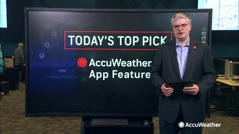 Understanding the AccuWeather app's MinuteCast®