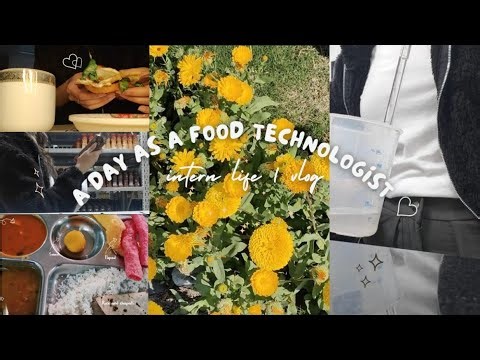 Intern Diaries | Ep. 1 - food tech, lab days & little routines