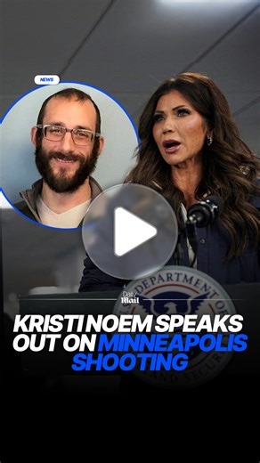 Department of Homeland Security Secretary Kristi Noem has condemned a 37-year-old nurse shot dead by her officers in Minneapolis. Speaking in Washington DC hours after the killing of Alex Jeffrey Pretti, Noem questioned why he was carrying a legally-held weapon instead of a protest sign. 'I don't know of any peaceful protester that shows up with a gun and ammunition rather than a sign,' Noem said. #minneapolis #Minnesota #usa | Daily Mail Video