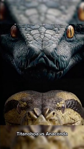 Titanoboa vs Anaconda 🐍 | The Ultimate Snake Battle!