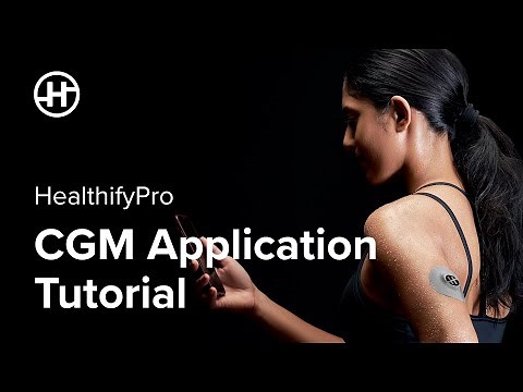 How to Apply the HealthifyPro CGM | Simple and Easy Application | HealthifyMe