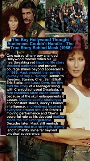The Boy Hollywood Thought Audiences Couldn’t Handle—The True Story Behind Mask (1985) #movie