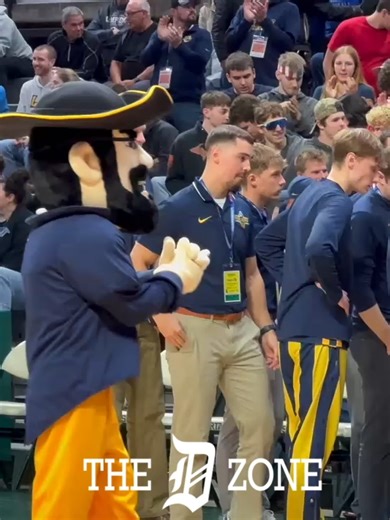 Pewamo-Westphalia student section is ready to go! D3 State Final: #83 Pewamo-Westphalia (26-2) vs. #22 Arts & Technology Academy of Pontiac (20-3) 4:30pm Saturday at Michigan State @DomSchneider4