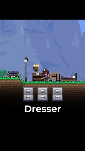 The BEST FURNITURE SECRET in Terraria #terrariabuild #terrariabeginner #terrariatips #terrariaguide