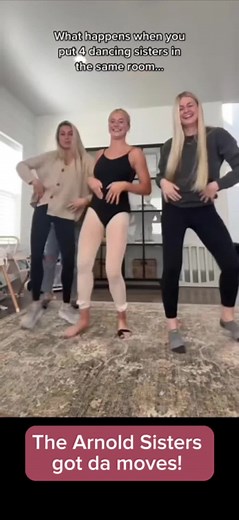 Arnold Sisters Dazzle with Dance Moves