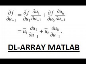 Deep Learning in MATLAB - 5) DLARRAY and auto differentiation